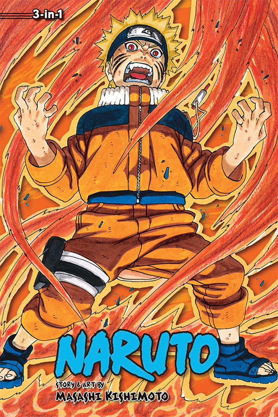 Паперова книга «Naruto. 3-in-1 Edition. Volume 9», автор Масаси Кісімото - фото №1