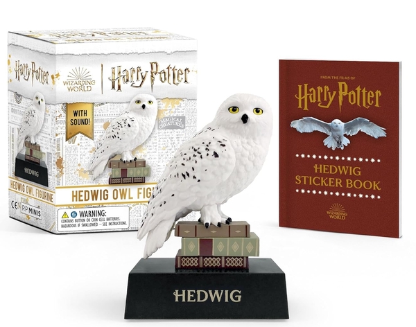 [object Object] «Harry Potter. Kit Hedwig. Owl Figurine with Sticker Book» - фото №1