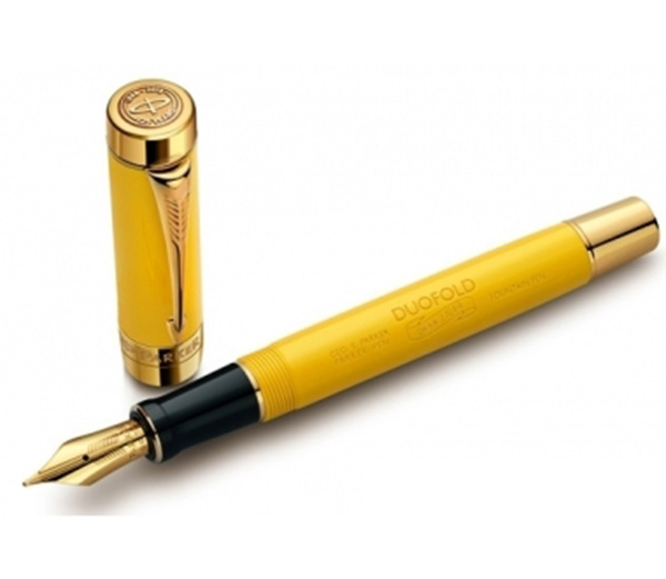  «Перьевая ручка Parker Duofold Mandarin Limited Edition (97 710M)», бренда Parker - фото №1