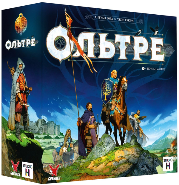  «Настільна гра Geekach Ольтре (Oltr??) + промо (GKCH100OL)», бренда Geekach Games - фото №1