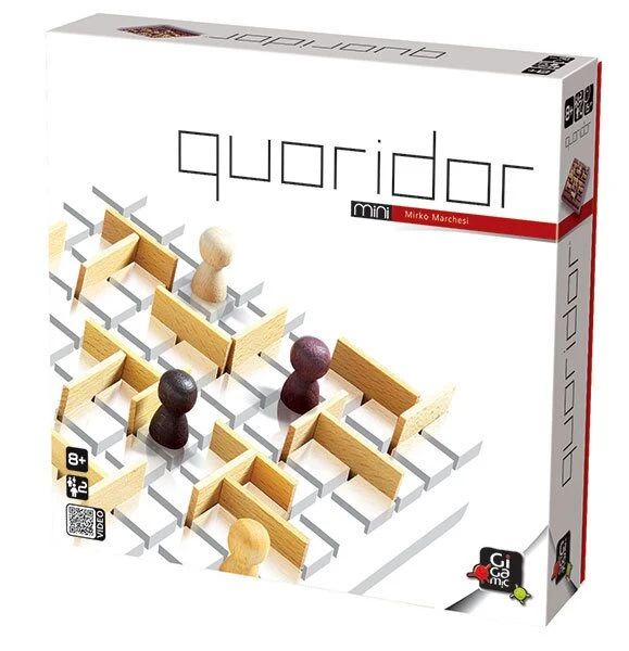  «Настільна гра Gigamic Коридор Міні (Quoridor Mini)», бренду Gigamic - фото №1