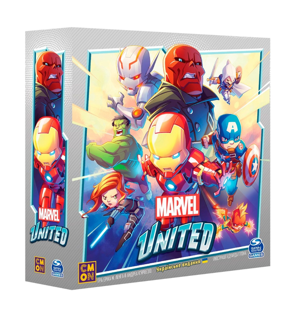 «Настільна гра Geekach Marvel United. Українське видання (GKCH035MU)», бренда Geekach Games - фото №1