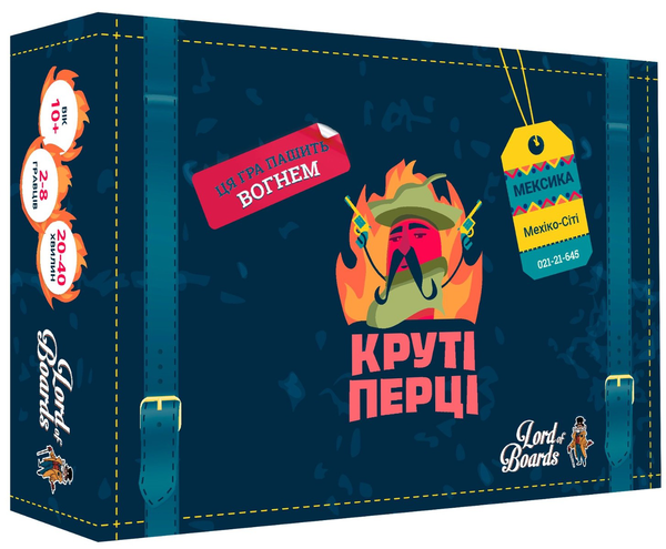  «Настільна гра Lord of Boards Круті Перці (Chili Mafia) (LOB2204UA)», бренда Lord of Boards - фото №1