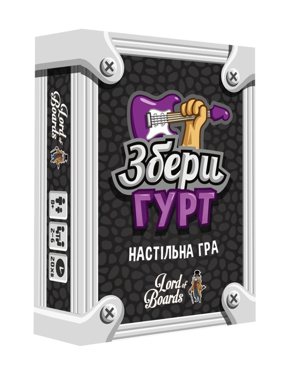  «Настільна гра Lord of Boards Збери Гурт (Grab Band) (LOB2221UA)», бренда Lord of Boards - фото №1