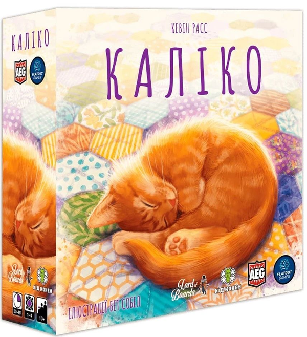 «Настільна гра Lord of Boards Каліко (Calico) (LOB2104UA)», бренда Lord of Boards - фото №1