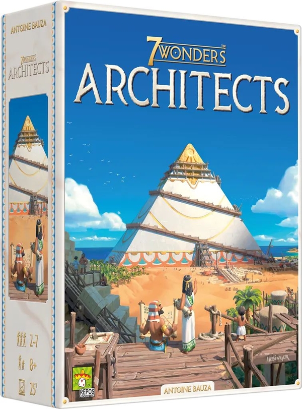 «Настільна гра Ігромаг 7 Чудес. Архітектори FR/UA (7 Wonders: Architects) (5425016925553)», бренда Игромаг - фото №1