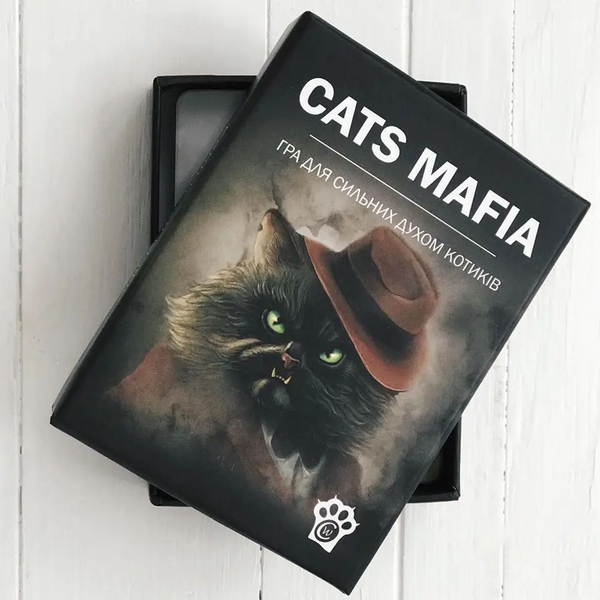«Картки для настільної гри мафія WoodCat: Котомафія», бренда WoodCat - фото №1