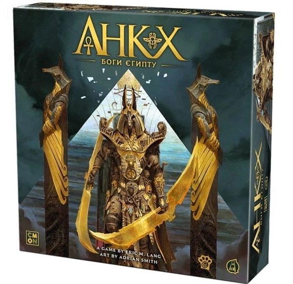  «Настільна гра WoodCat Анкх: Боги Єгипту (Ankh: Gods of Egypt)», бренда WoodCat - фото №1