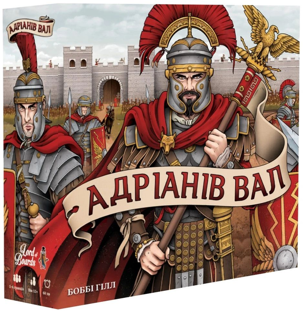 «Настільна гра Lord of Boards Адріанів Вал (Hadrian's Wall) (LOB2112UA)», бренда Lord of Boards - фото №1