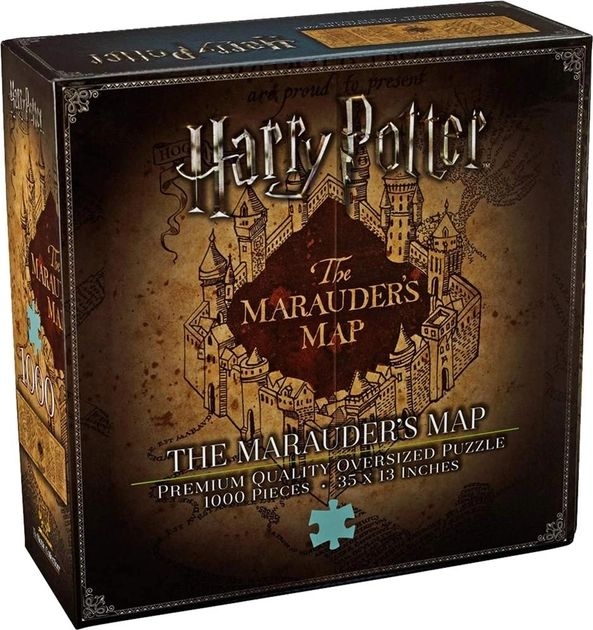 «Пазл The Noble Collection HARRY POTTER The Marauder's Map Cover (Мапа мародерів) 1000 ел. (NN9457)», бренда Noble Collection - фото №1