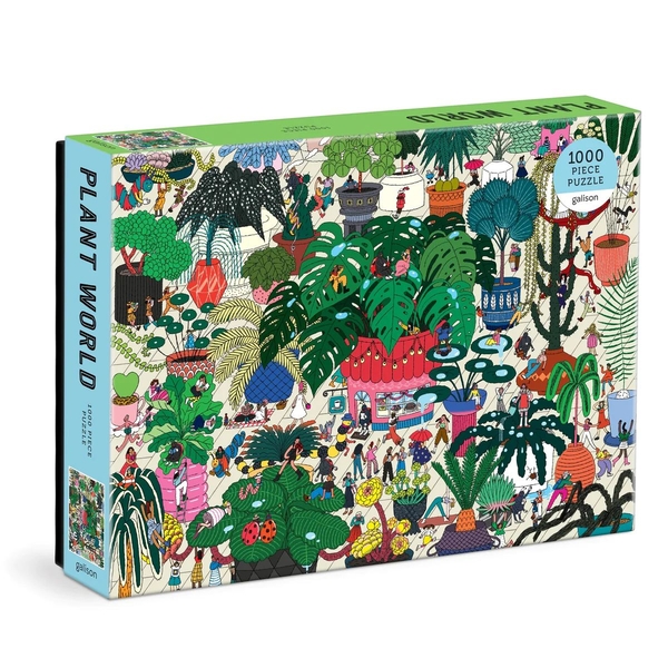  «Plant World 1000 Piece Puzzle», бренда Galison - фото №1