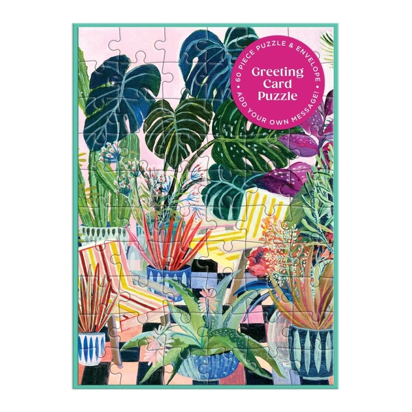 «Potted Greeting Card Puzzle», бренда Galison - фото №1