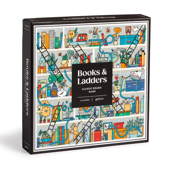  «Books and Ladders Classic Board Game», бренда Galison - фото №1