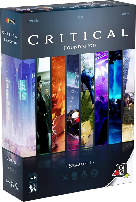  «Настільна гра Gigamic Critical: Foundation – Season 1 (GCRFO-EN)», бренда Gigamic - фото №1