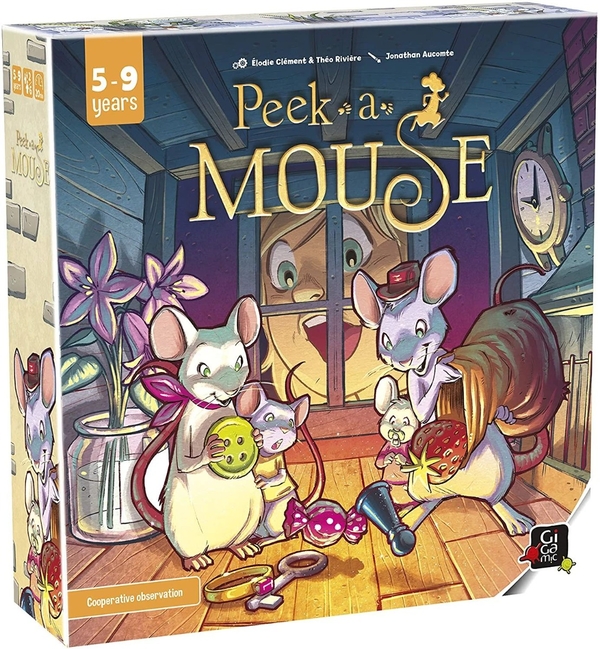  «Настільна гра Gigamic Peek-A-Mouse (GKMA-EN)», бренда Gigamic - фото №1