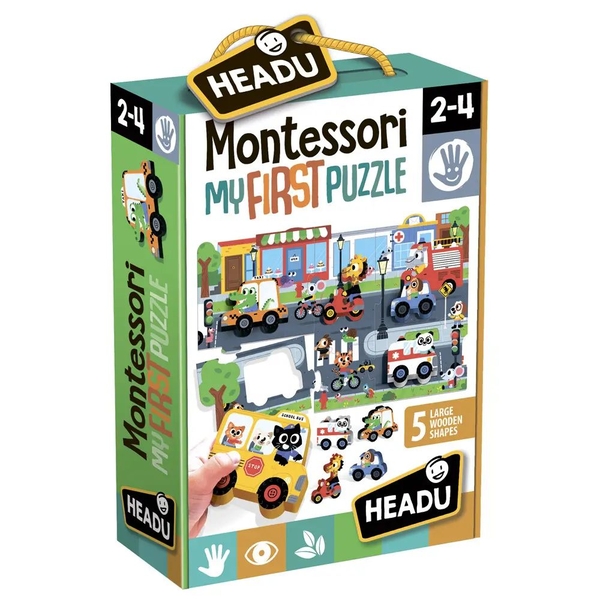  «Пазл HEADU Монтессорі Місто (IT22373)», бренда HEADU - фото №1