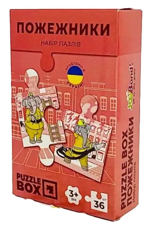  «Пазл JoyBand Пожежники, 36 ел. (PB04)», бренда JoyBand - фото №1