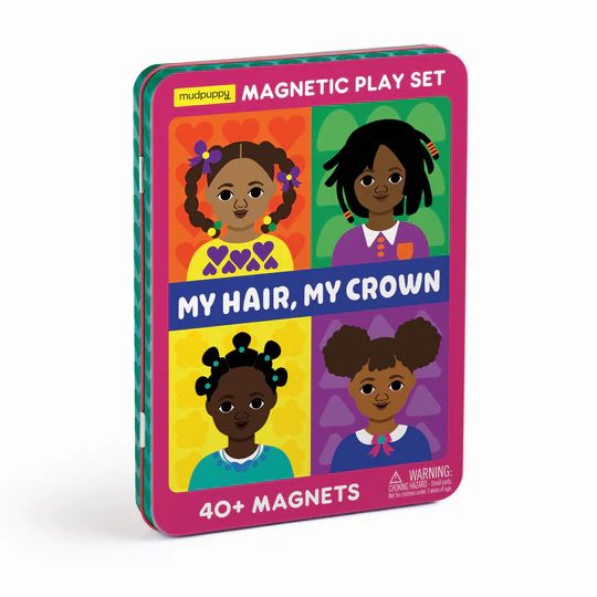 «Настільна гра Mudpuppy My Hair, My Crown (Magnetic)», бренда Mudpuppy - фото №1
