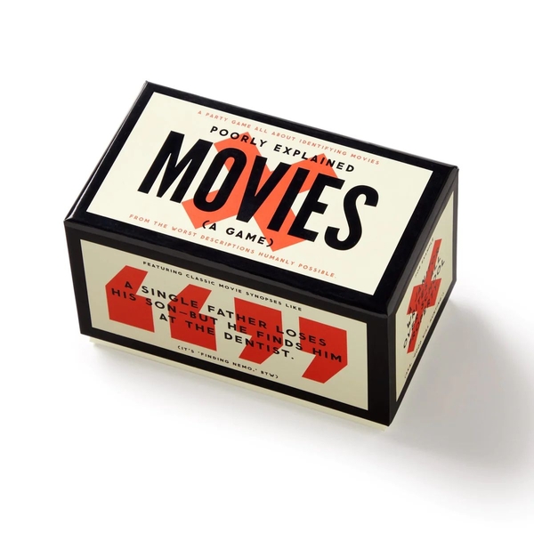  «Настільна гра Galison Poorly Explained Movies Game», бренда Galison - фото №1