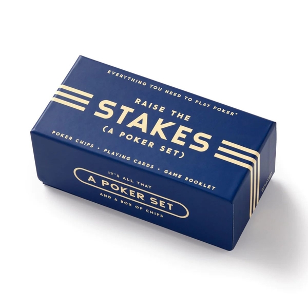  «Настільна гра Galison Raise The Stakes Poker Game Set (Набір)», бренда Galison - фото №1