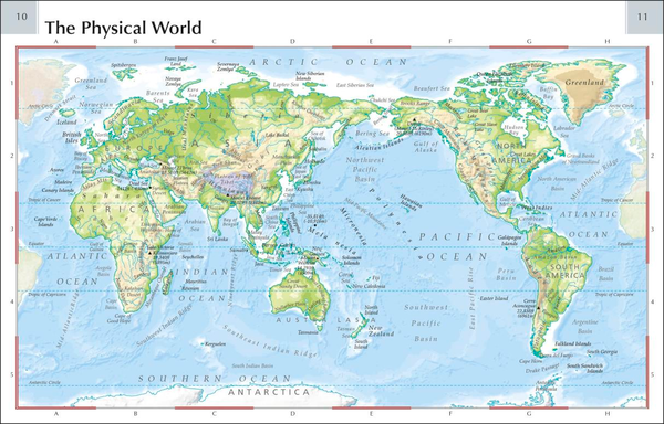 Бумажная книга «Pocket A-Z World Atlas» - фото №1
