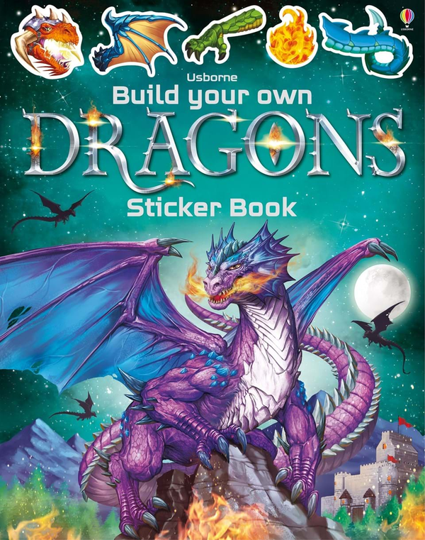[object Object] «Build your own dragons sticker book» - фото №1