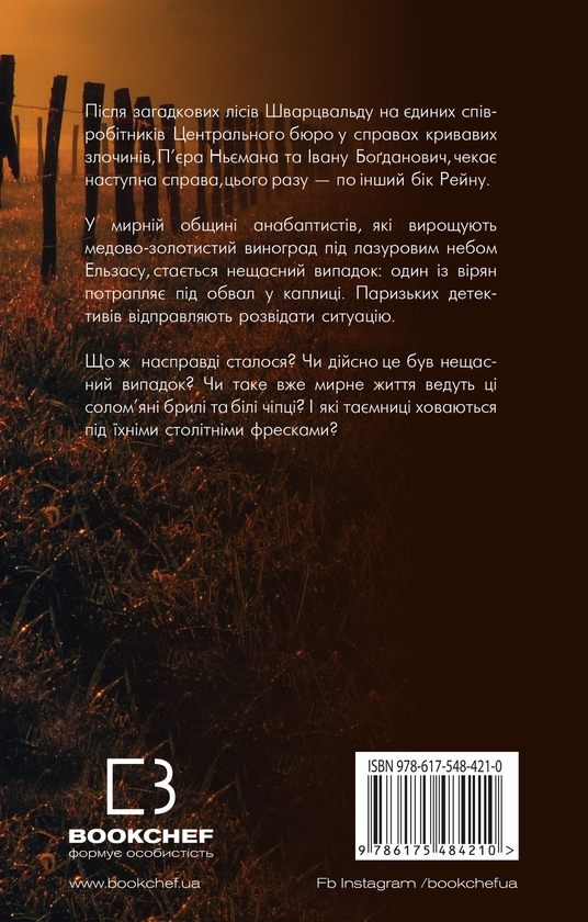 Бумажная книга «День попелу», автор Жан-Кристоф Гранже - фото №1