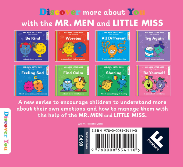 Бумажная книга «Mr. Men Little Miss: Be Yourself», автор Роджер Харгривз - фото №1