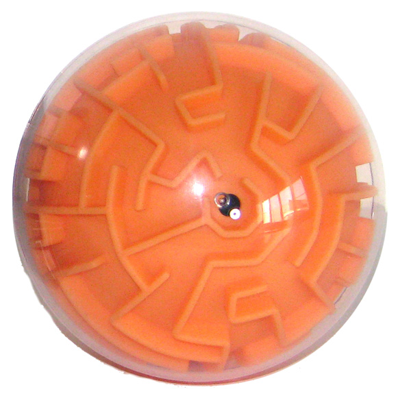  «Головоломка Eureka 3D Puzzle Шар лабиринт (473425)», бренда Eureka 3D Puzzle - фото №1