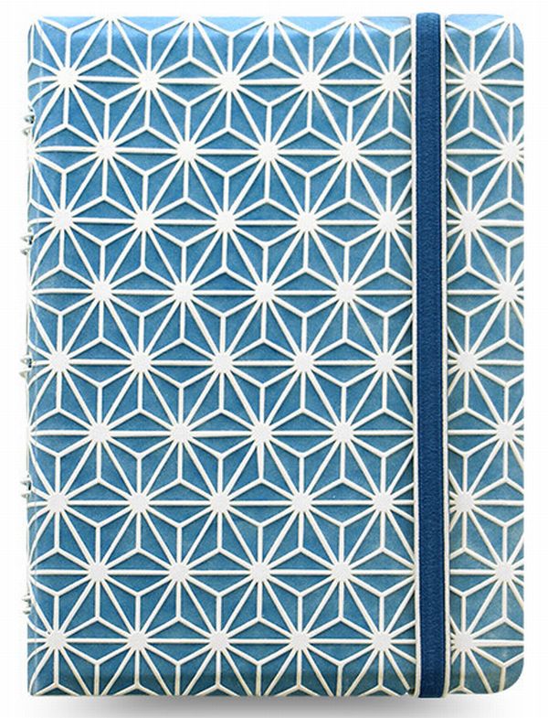  «Блокнот Filofax Impressions Pocket Blue/White (115043)», бренда Filofax - фото №1