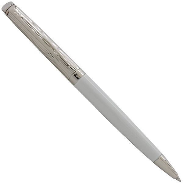  «Шариковая ручка Waterman Hemisphere Deluxe White CT (22 063)», бренда Waterman - фото №1