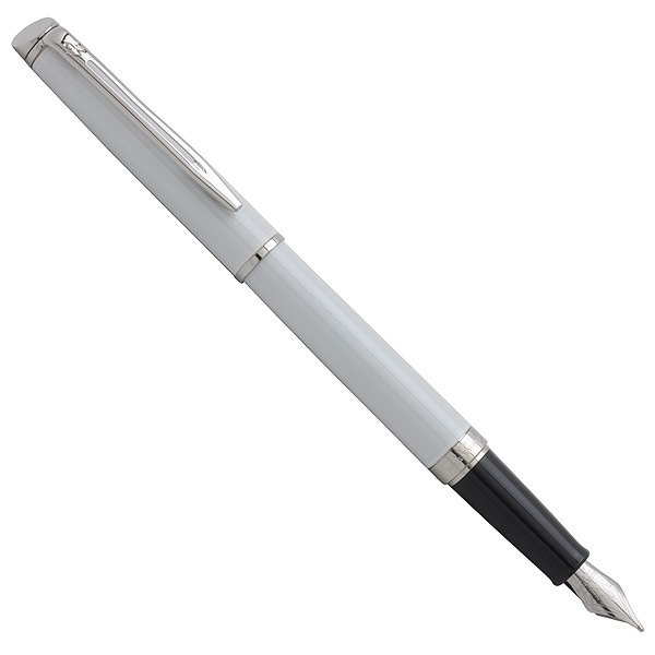  «Чорнильна ручка Waterman Hemisphere White CT (12062)», бренду Waterman - фото №1