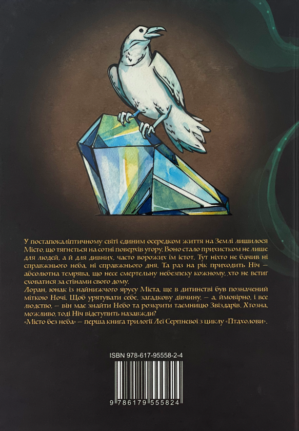 Паперова книга «Птахолови. Книга 1. Місто без неба», автор Лея Серпнева - фото №1