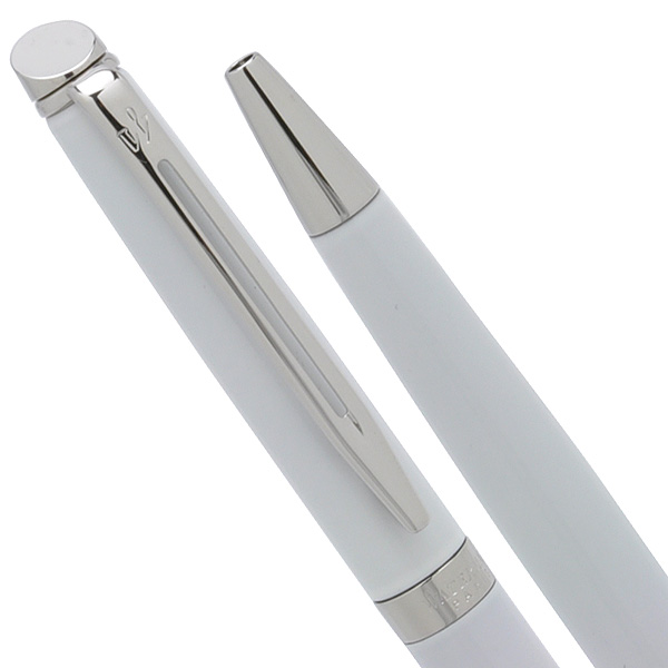  «Шариковая ручка Waterman Hemisphere White CT (22 062)», бренда Waterman - фото №1