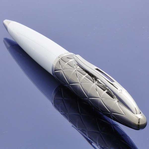  «Шариковая ручка Waterman Carene Deluxe Contemporary White ST (21 206)», бренда Waterman - фото №1