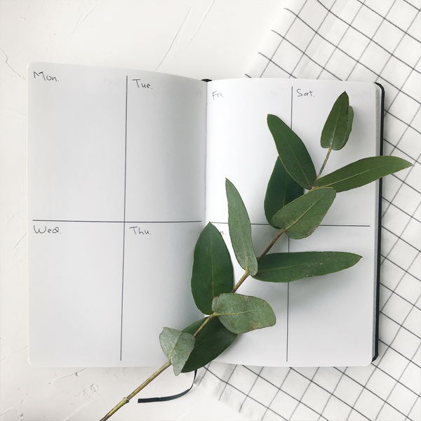 «Планер Kraft Minimal Smart чорний (330000000107)» - фото №1