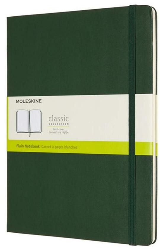  «Блокнот Moleskine Classic Нелинованный Миртовый зеленый (QP092K15)», бренда Moleskine - фото №1