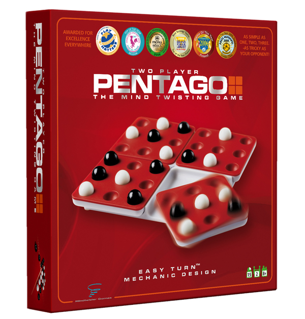 «Стратегічна настільна гра Pentago (20510)», бренду Mindtwister Games - фото №1