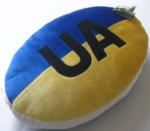 «Подушка Тигрес Дорожный знак UA (ПШ-0061)», бренда Тигрес - фото №1