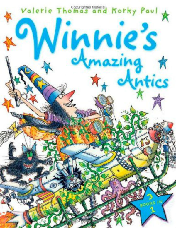 Паперова книга « Winnie's Amazing Antics», автор Валері Томас - фото №1