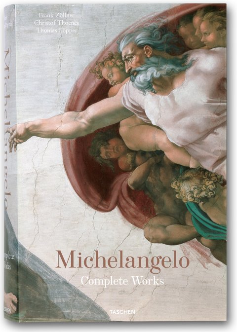 Паперова книга «Michelangelo. Complete Works», авторів Франк Цельнер, Крістоф Тоенес, Томас Пеппер - фото №1