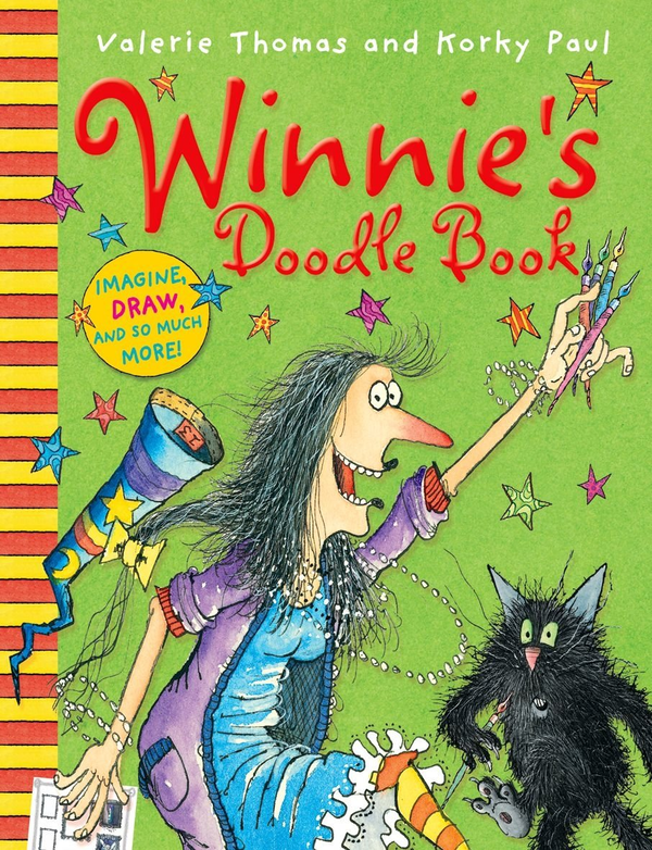 Бумажная книга «Winnie's Doodle Book», автор Валери Томас - фото №1