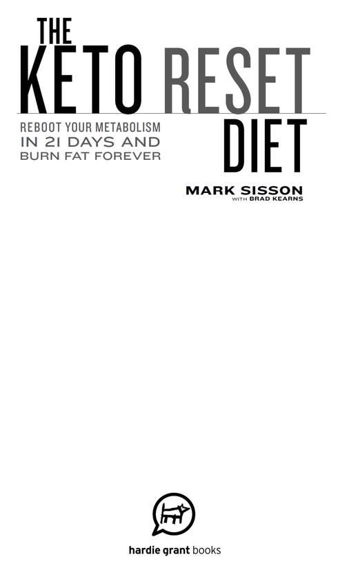 Паперова книга «The Keto Reset Diet», автор Марк Сіссон - фото №1