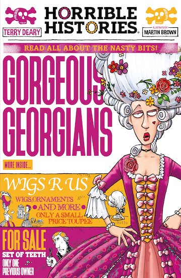 Паперова книга «Gorgeous Georgians», автор Террі Дірі - фото №1