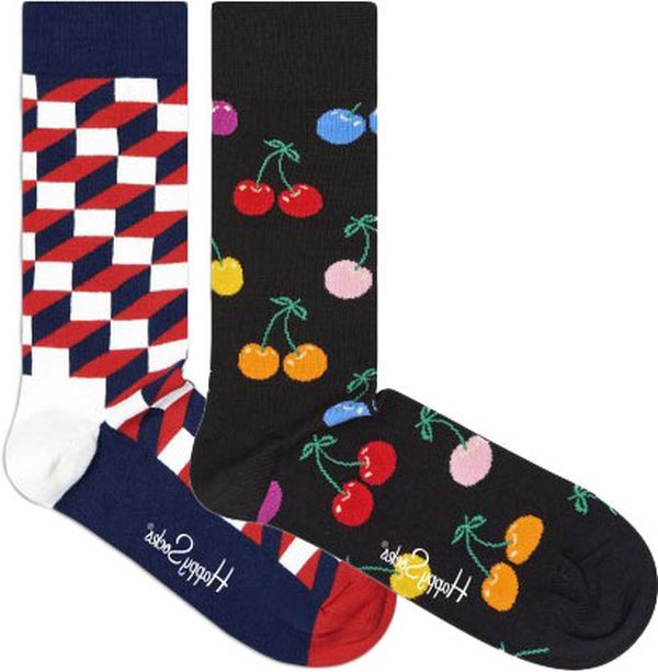  «Носки Happy Socks Gift Cracker Gift Box 2 пары 36-40 р (SXGIF02-4300)», бренда Happy Socks - фото №1