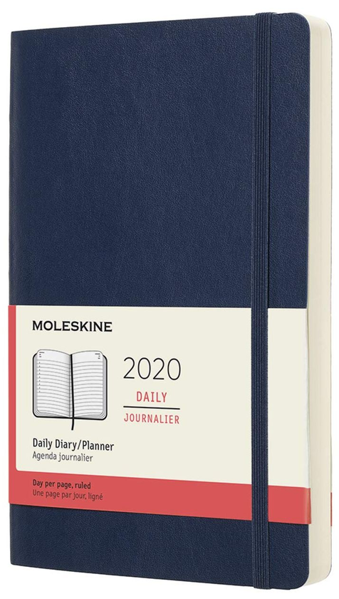  «Ежедневник Moleskine на 2020 год Сапфир (DSB2012DC3Y20)», бренда Moleskine - фото №1