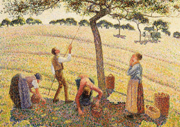  «Открытка Tushita Pissarro Apple Harvest», бренда Tushita - фото №1