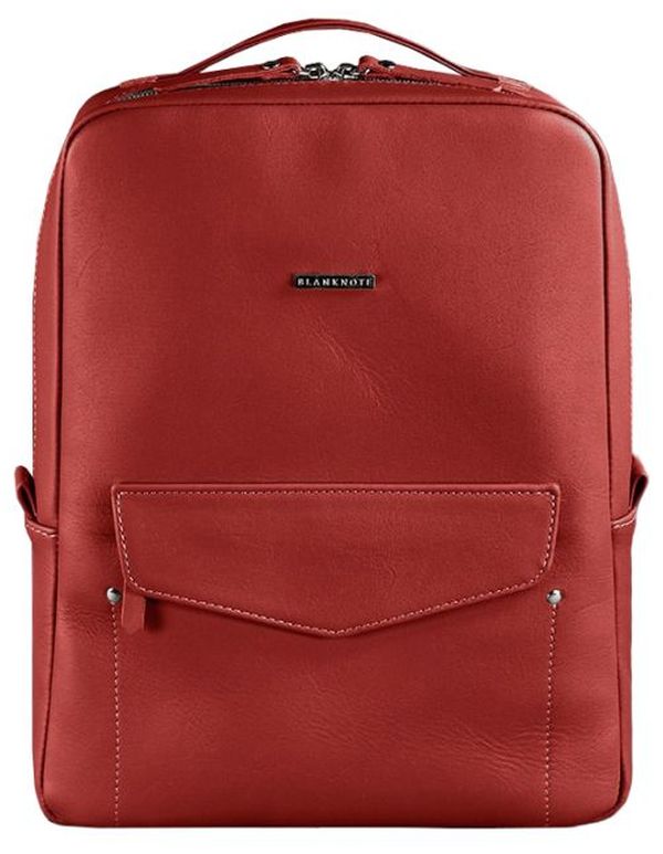  «Рюкзак на молнии BlankNote Cooper Красный (BN-BAG-19-red)», бренда BlankNote - фото №1