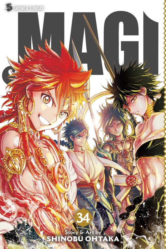 Бумажная книга «Magi. Volume 34», автор Синобу Отака - фото №1