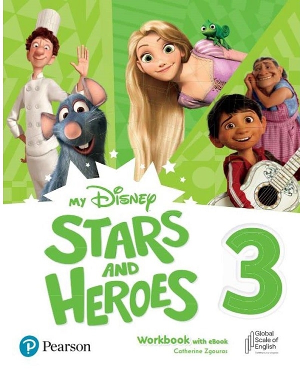 [object Object] «My Disney Stars and Heroes American Edition Level 3 Workbook with eBook», автор Мері Рулстон - фото №1